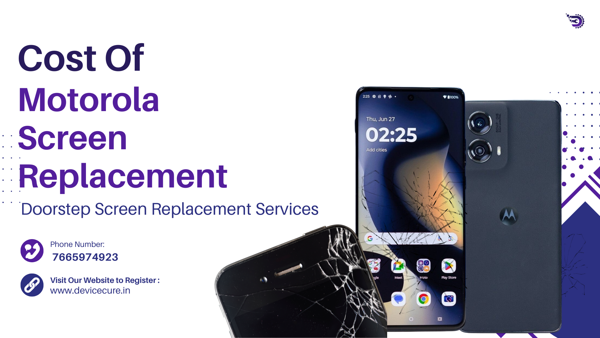 Cost of Motorola Screen Replacement: Sign, Time & Best Repair Services